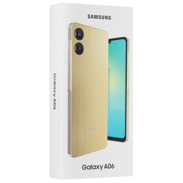 6.7" Смартфон Samsung Galaxy A06 128 ГБ золотистый