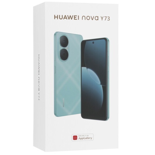 6.67" Смартфон HUAWEI nova Y73 256 ГБ голубой
