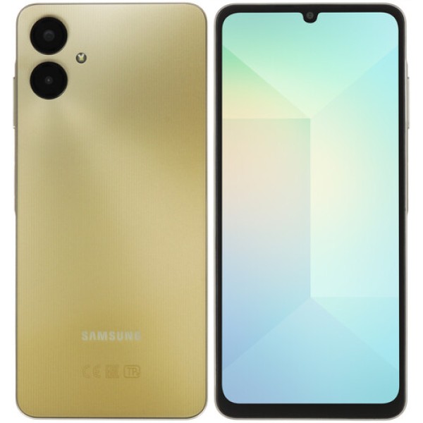 6.7" Смартфон Samsung Galaxy A06 128 ГБ золотистый