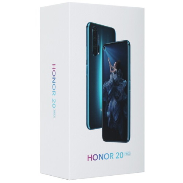 Смартфон Honor 20 Pro 8/256Gb [6,26"/LTE/NFC/Cam16+48+8+2Mpx/4000mAh/Blue]