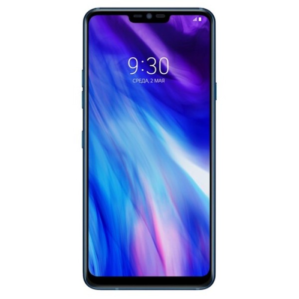 Смартфон LG G7 6.1" 64Gb Blue 8(4x2,8Ghz+4x1,8Ghz)/4096Mb/3120x1440/IPS/NFC/2SIM/LTE/Cam16+16/3000mAh/Android 8.0