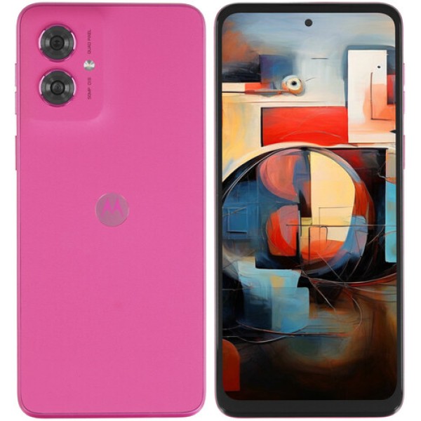 6.49" Смартфон Motorola Moto G55 128 ГБ розовый