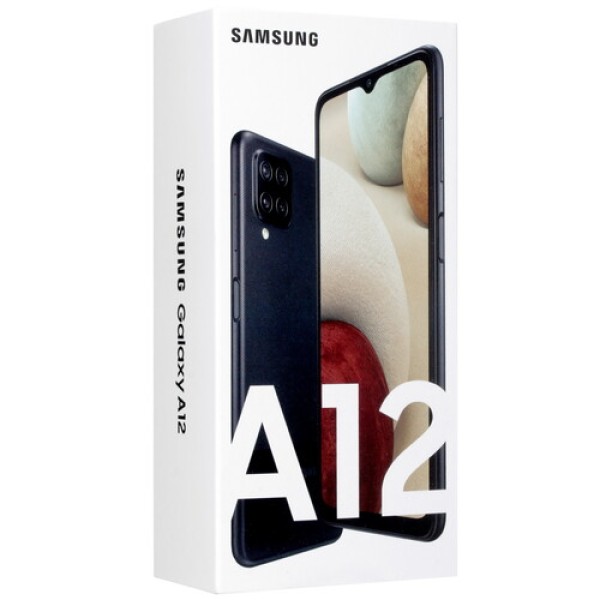 6.5" Смартфон Samsung Galaxy A12 32 ГБ черный (А125F)