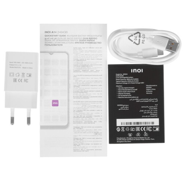6.5" Смартфон INOI A14 64 ГБ синий