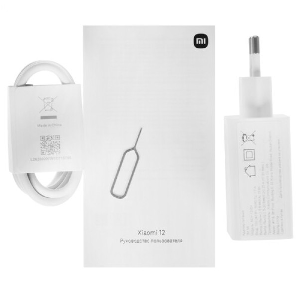 Смартфон Xiaomi 12 12/256Gb [6.28"/5G /NFC/Cam50Mpx/4500mAh/Gray]