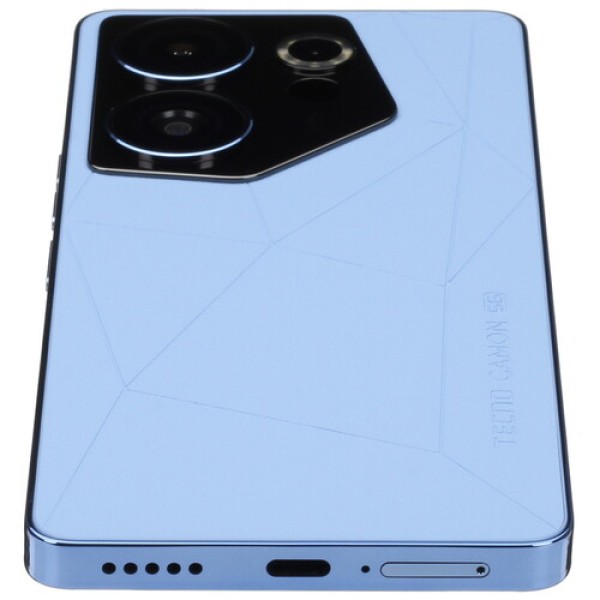 6.7" Смартфон Tecno CAMON 20 Premier 5G 512 ГБ голубой