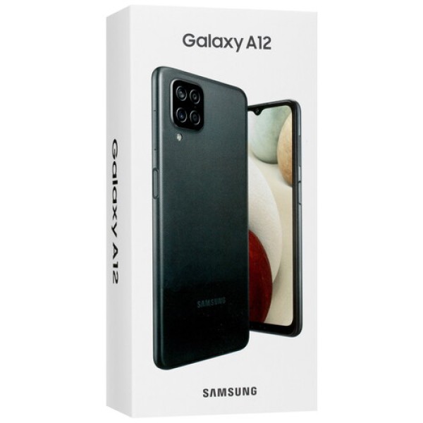 6.5" Смартфон Samsung Galaxy A12 32 ГБ черный (А127F)