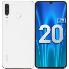 Смартфон Honor 20 Lite 6.15" 128Gb White Kirin710/4Gb/2312x1080/2SIM/LTE/Cam48+8+2/24/3340mAh/Android 9.1