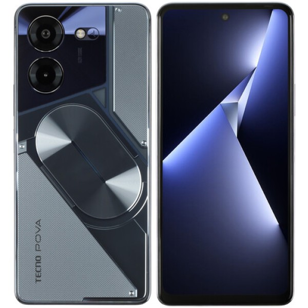 6.8" Смартфон Tecno POVA 5 Pro 5G 256 ГБ серебристый