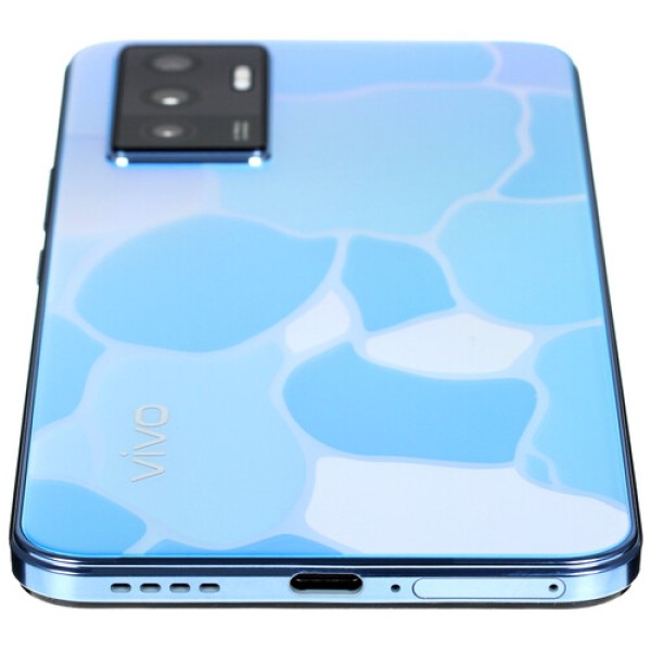 6.44" Смартфон Vivo V23e 128 ГБ голубой + Наушники TWS Vivo 2e белые