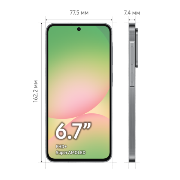 6.7" Смартфон Samsung Galaxy A56 128 ГБ черный