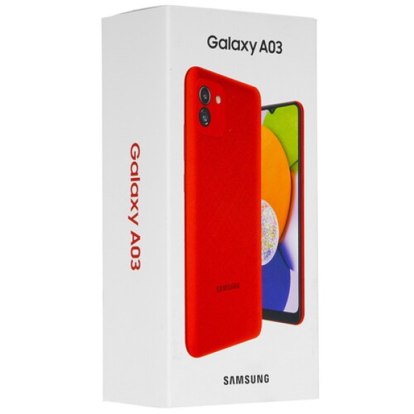 Смартфон Samsung Galaxy A03 3/32Gb Red не РФ ЗУ