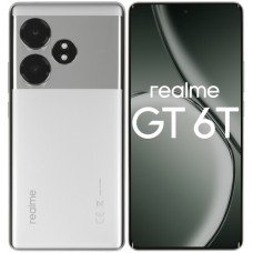6.78" Смартфон realme GT 6T 256 ГБ серебристый