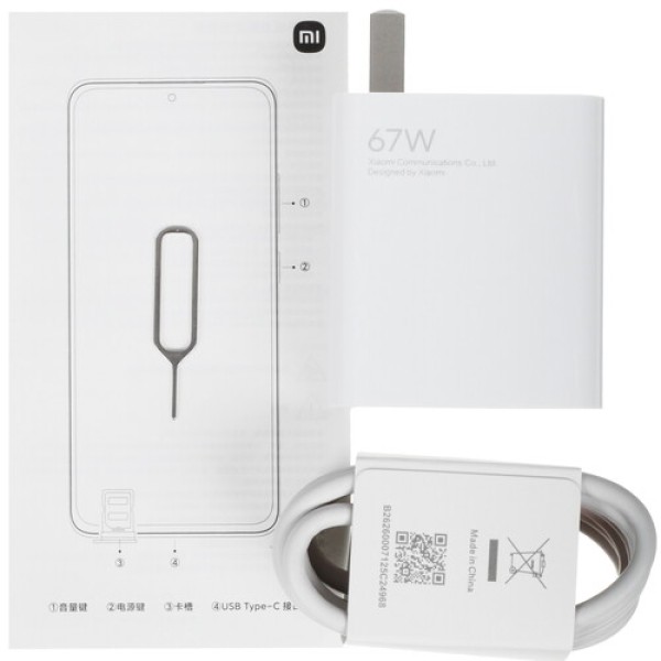 Смартфон Xiaomi 13 12/256Gb [6.36"/5G/NFC/Cam50Mpx/4500mAh/White]