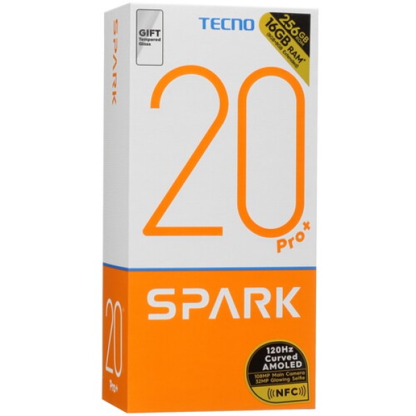 6.78" Смартфон Tecno SPARK 20 Pro+ 256 ГБ белый