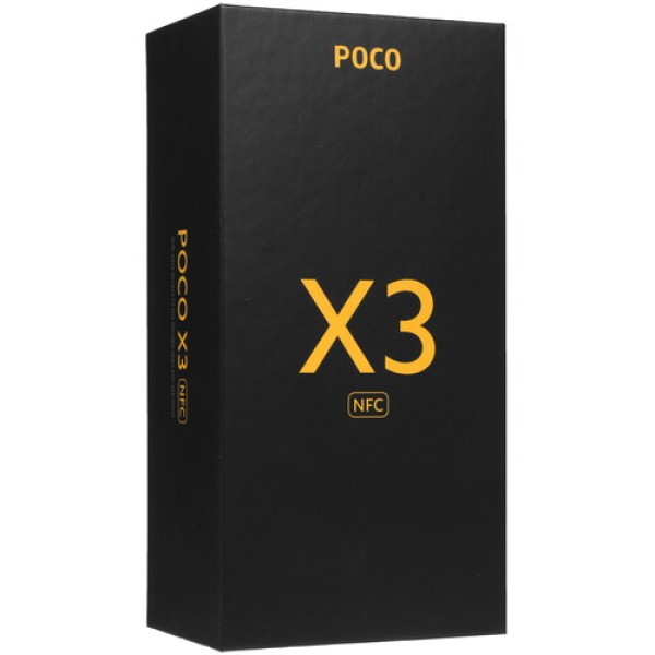 Смартфон Poco X3 6/128Gb [6,67"/LTE/NFC/Cam64Mpx/5160mAh/Blue]