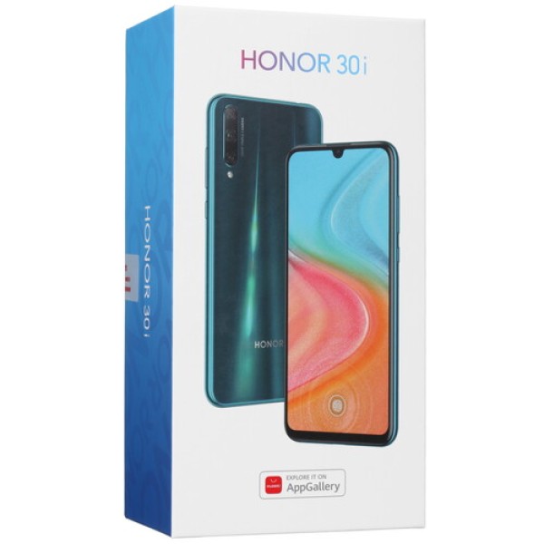 Смартфон Honor 30i 4/128Gb [6,3"/LTE/NFC/Cam48+8+2Mpx/4000mAh/Black]