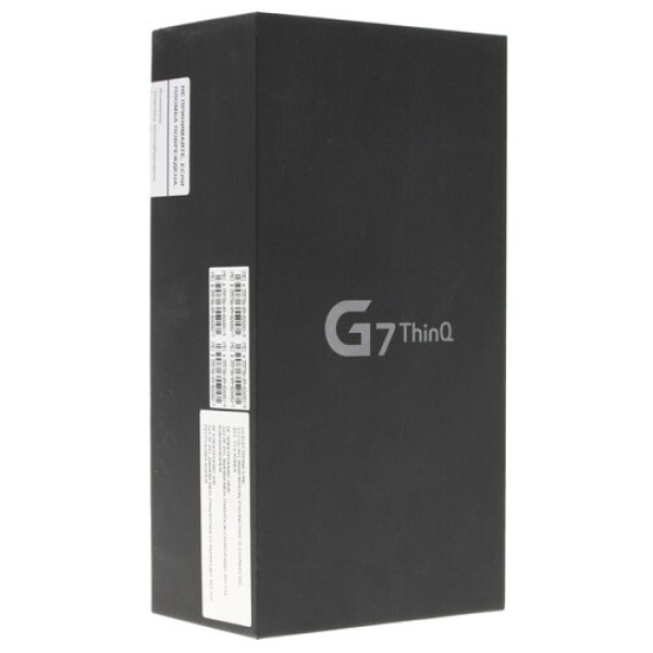Смартфон LG G7 6.1" 64Gb Blue 8(4x2,8Ghz+4x1,8Ghz)/4096Mb/3120x1440/IPS/NFC/2SIM/LTE/Cam16+16/3000mAh/Android 8.0