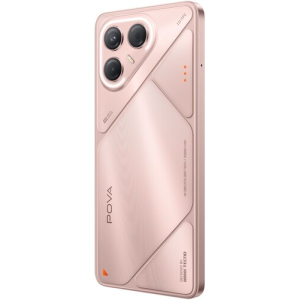 6.78" Смартфон Tecno POVA 7 5G 128 ГБ розовый