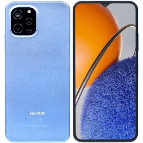 6.52" Смартфон HUAWEI nova Y61 128 ГБ синий