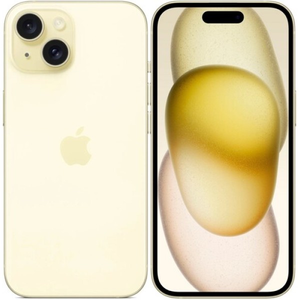 6.1" Смартфон Apple iPhone 15 128 ГБ желтый