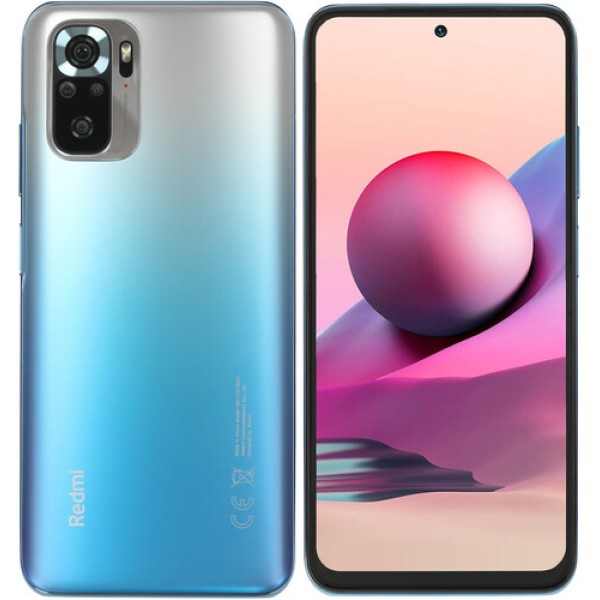 6.43" Смартфон Xiaomi Redmi Note 10S 64 ГБ синий