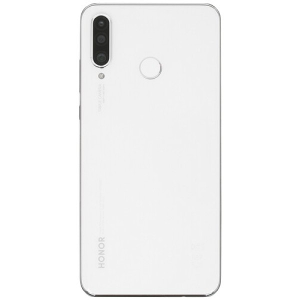 Смартфон Honor 20 Lite 6.15" 128Gb White Kirin710/4Gb/2312x1080/2SIM/LTE/Cam48+8+2/24/3340mAh/Android 9.1