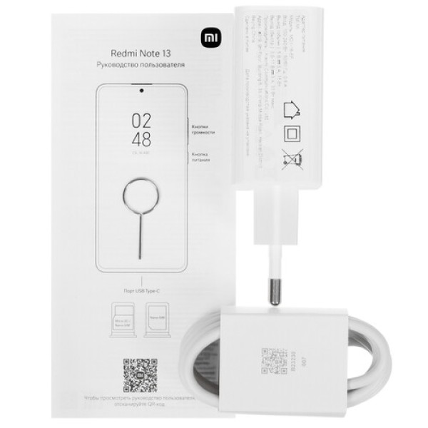 6.67" Смартфон Xiaomi Redmi Note 13 128 ГБ зеленый