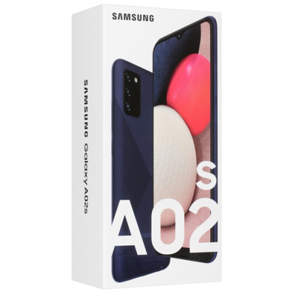 6.5" Смартфон Samsung Galaxy A02s 32 ГБ синий