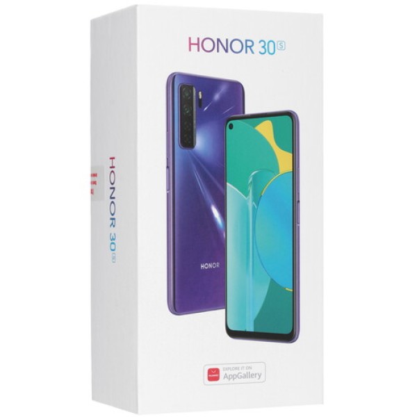Смартфон Honor 30S 6/128Gb [6,5"/5G/NFC/Cam64+8+2+2Mpx/4000mAh/Silver]