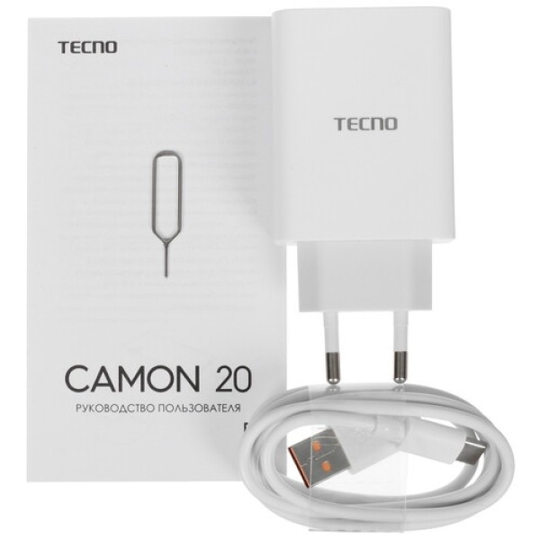 6.7" Смартфон Tecno CAMON 20 256 ГБ черный