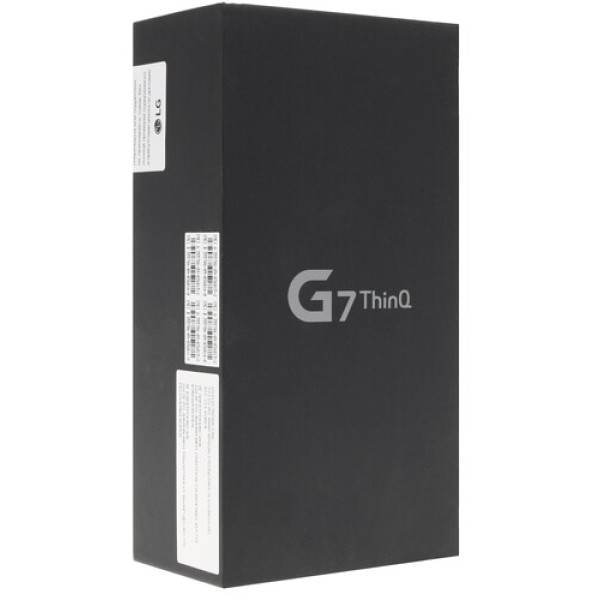 Смартфон LG G7 6.1" 64Gb Black 8(4x2,8Ghz+4x1,8Ghz)/4096Mb/3120x1440/IPS/NFC/2SIM/LTE/Cam16+16/3000mAh/Android 8.0