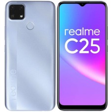6.5" Смартфон realme C25 64 ГБ голубой
