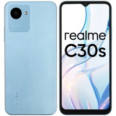 6.5" Смартфон realme C30s 64 ГБ голубой