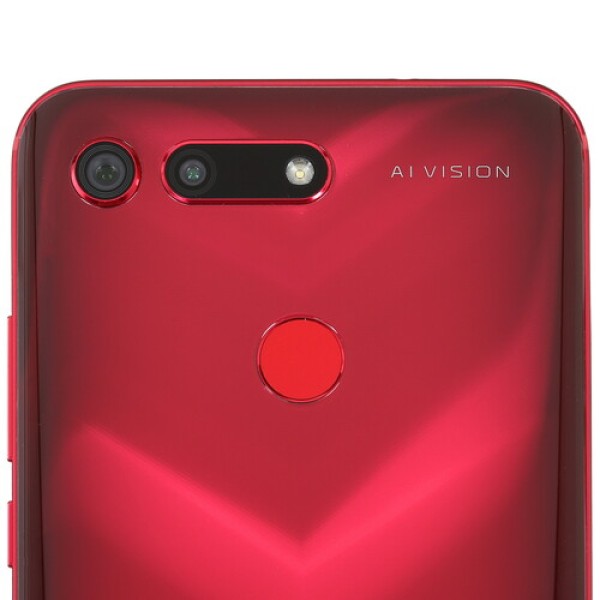 Смартфон Honor View 20 6.4" 256Gb Red 8(4x1,8Ghz+2x2.6Ghz+2x1,9Ghz)/8192Mb/2310x1080/IPS/2SIM/LTE/NFC/Cam48+24/4000mAh/Android 9.0