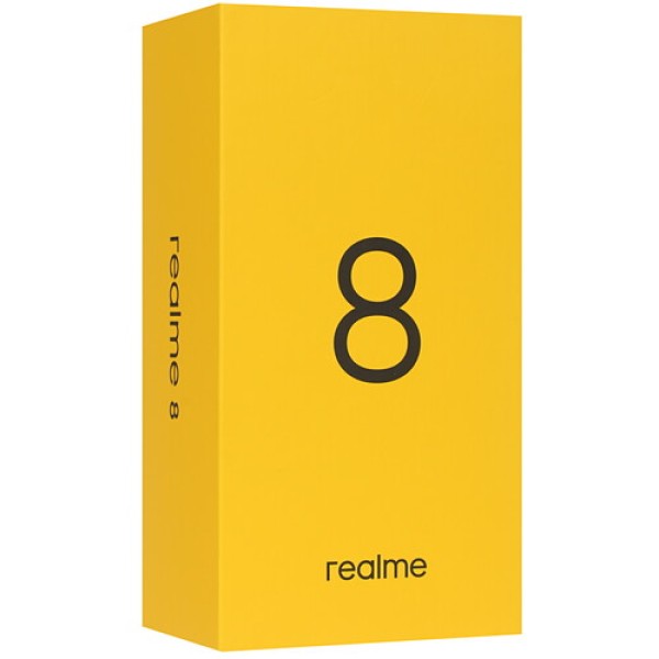 6.4" Смартфон realme 8 128 ГБ серебристый