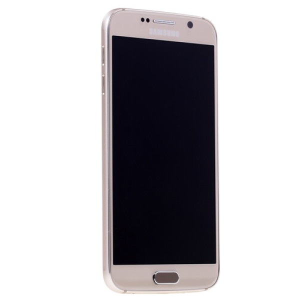 Смартфон Samsung SM-G920 Galaxy S6 5.1" 64Gb Gold 8x1.5Ghz/3072Mb/2560x1440/2SIM/3G/LTE6/GPS/Cam16/2550mAh/Android 5.0