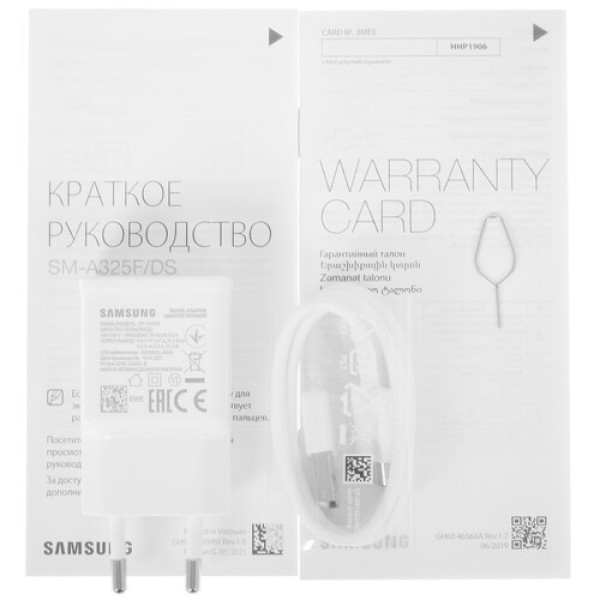 Смартфон Samsung Galaxy A32 4/128Gb [6,4"/LTE/NFC/Cam64+8+5+5/5000mAh/Violet]