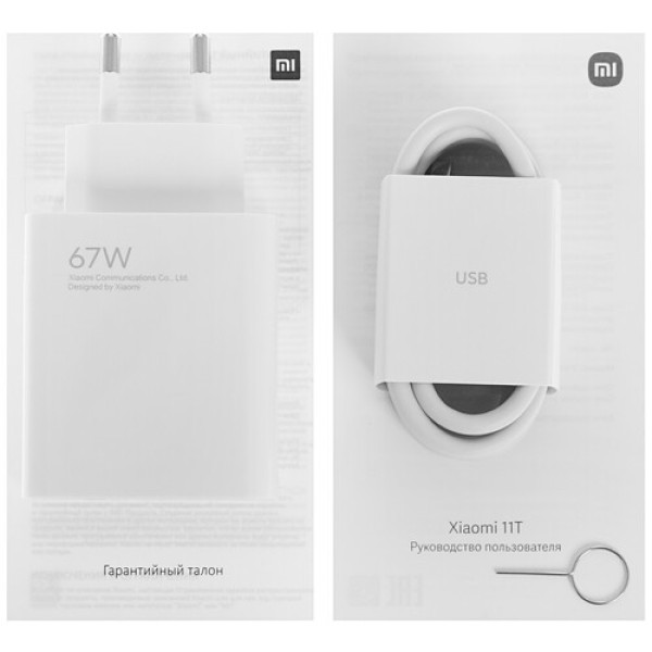 Смартфон Xiaomi 11T 8/256Gb [6,67"/5G/NFC/Cam108Mpx/5000mAh/Meteorite Gray]
