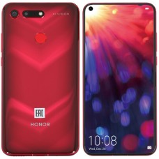 Смартфон Honor View 20 6.4" 256Gb Red 8(4x1,8Ghz+2x2.6Ghz+2x1,9Ghz)/8192Mb/2310x1080/IPS/2SIM/LTE/NFC/Cam48+24/4000mAh/Android 9.0