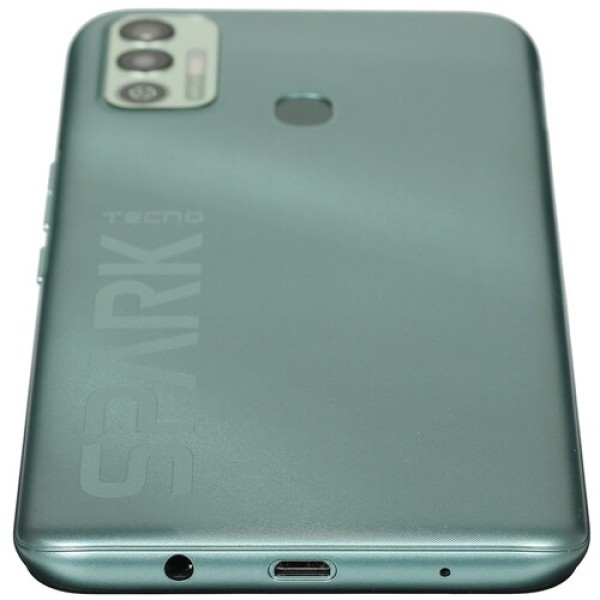 6.52" Смартфон Tecno SPARK 7 64 ГБ зеленый