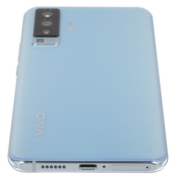 Смартфон Vivo X50 6.56" 128Gb Blue QC730/8x2.2Ghz/8Gb/2376×1080/2SIM/LTE/NFC/Cam48+13+8+5/4200mAh/Android 10