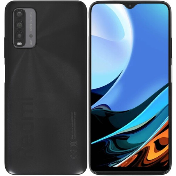Смартфон Xiaomi Redmi 9T 4/128Gb [6,53"/LTE/NFC/Cam48Mpx/6000mAh/Carbon Gray]