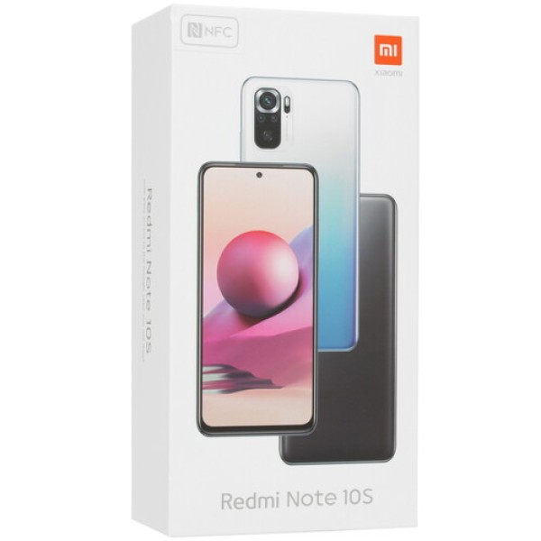 6.43" Смартфон Xiaomi Redmi Note 10S 64 ГБ синий