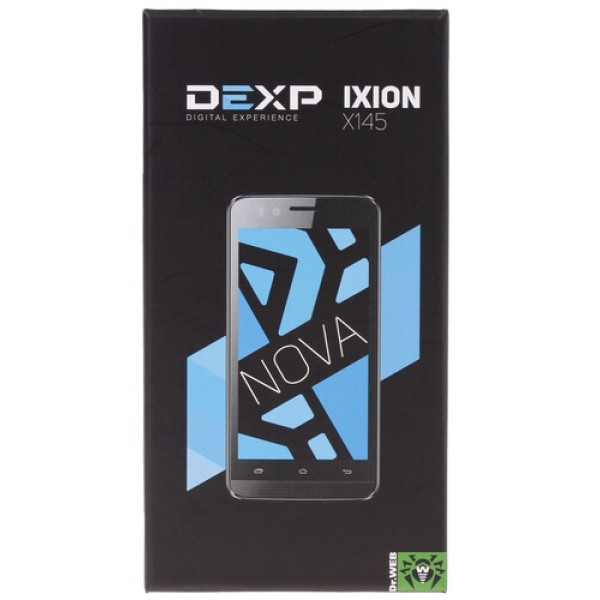 Смартфон DEXP Ixion X145 Nova 4.5" 8Gb White 4x1.3GHz/1Gb/854x480/IPS/2SIM/cam5AF/1700mAh/Android 5.0