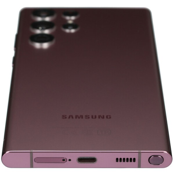 6.8" Смартфон Samsung Galaxy S22 Ultra 256 ГБ бордовый