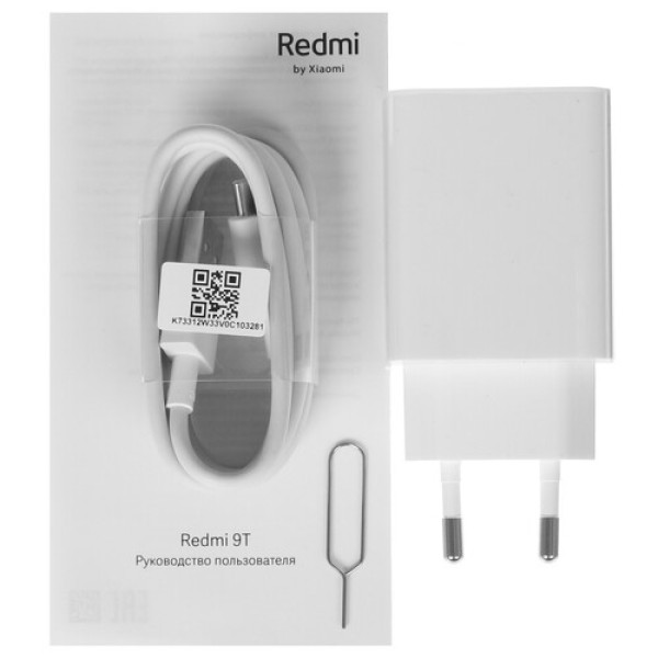 Смартфон Xiaomi Redmi 9T 4/128Gb [6,53"/LTE/NFC/Cam48Mpx/6000mAh/Carbon Gray]