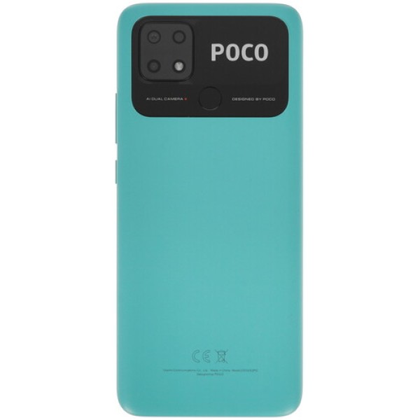 6.71" Смартфон POCO C40 64 ГБ бирюзовый
