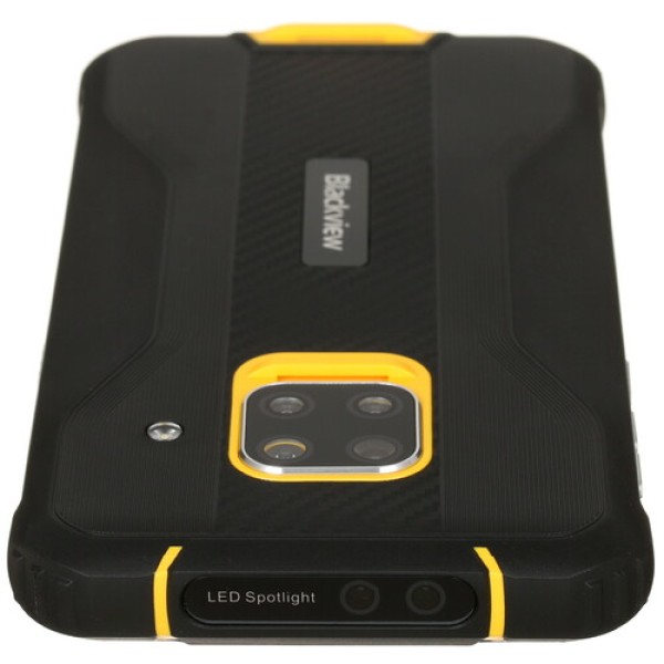 Смартфон Blackview BV5100 Yellow 5,7" 128GB 8 core/4096MB/1440x720/IPS/2SIM/LTE/NFC/Cam16Mpx/5580mAh/Android 10
