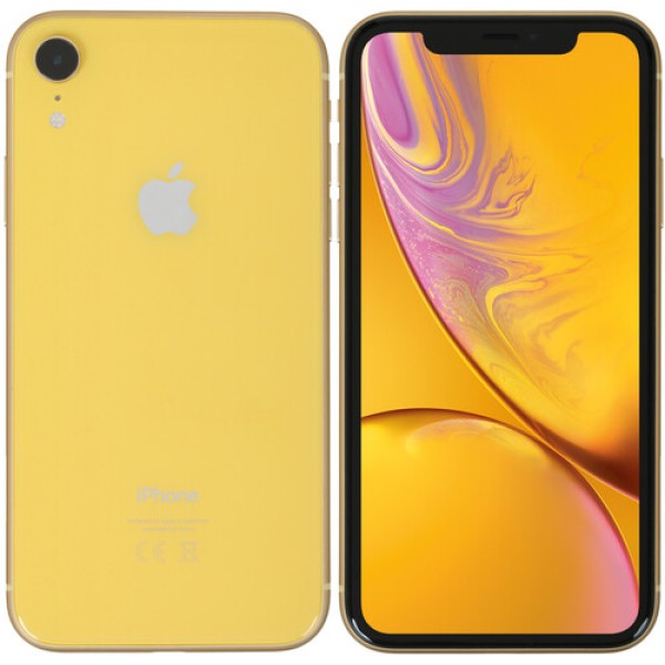 Смартфон Apple iPhone Xr 6,1" 128Gb Yellow 6x2.5Ghz/3072Mb/1792х828/IPS/LTE/NFC/IP67/Cam12/iOS